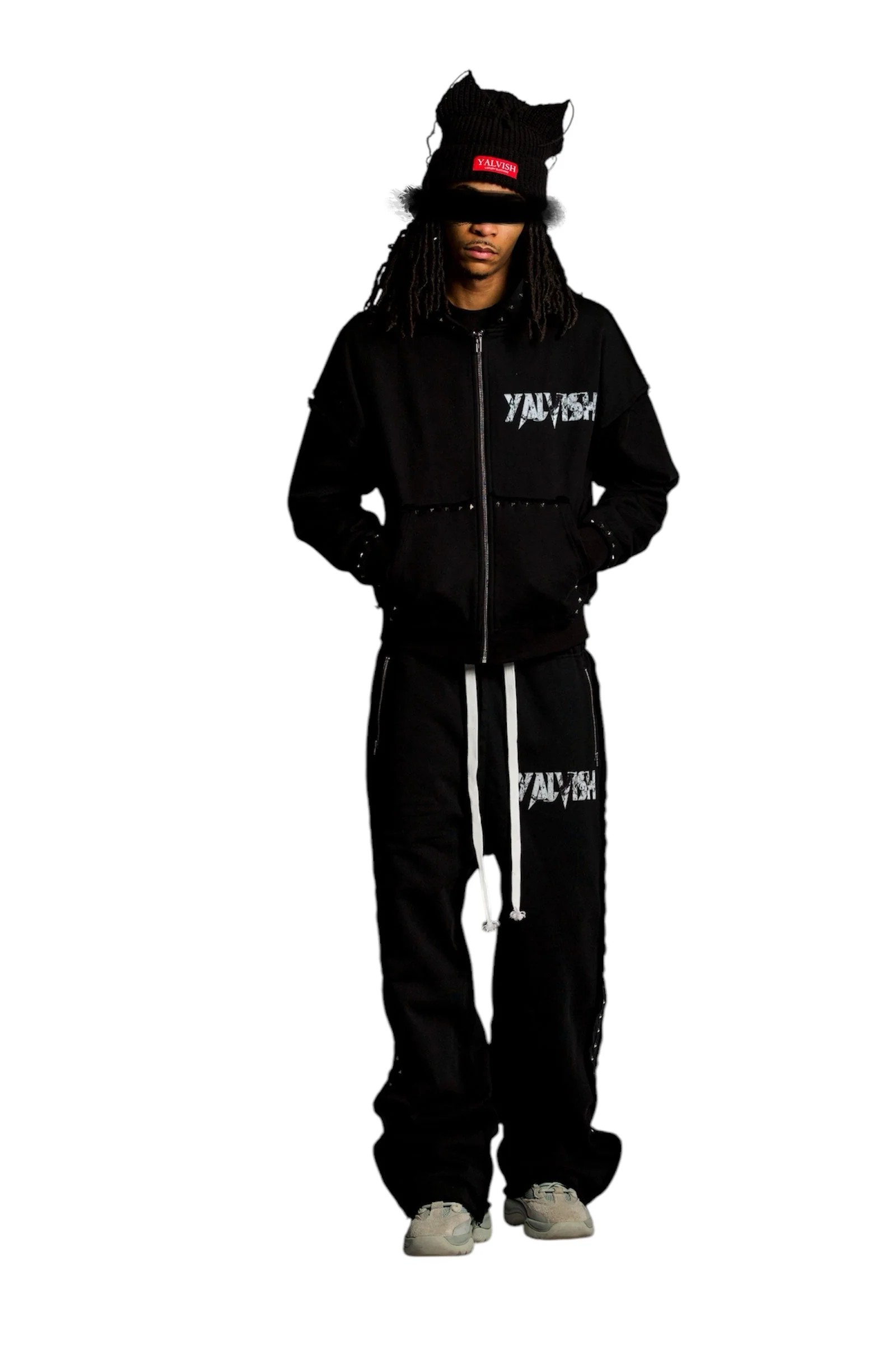 Black Reverse Stitched Pants - Image 4