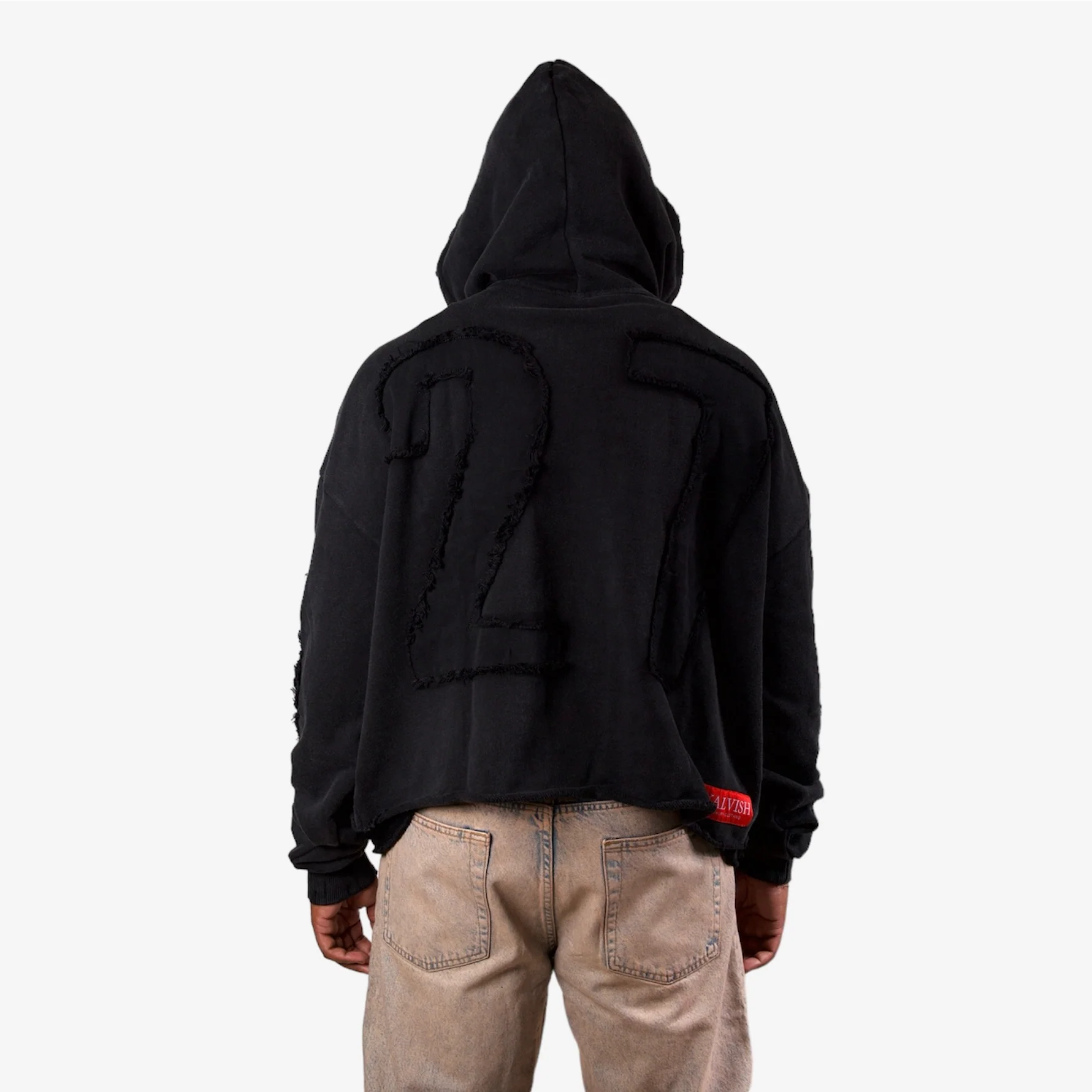 Yalvish Distressed Hoodie (Multiple Color Options) - Image 4