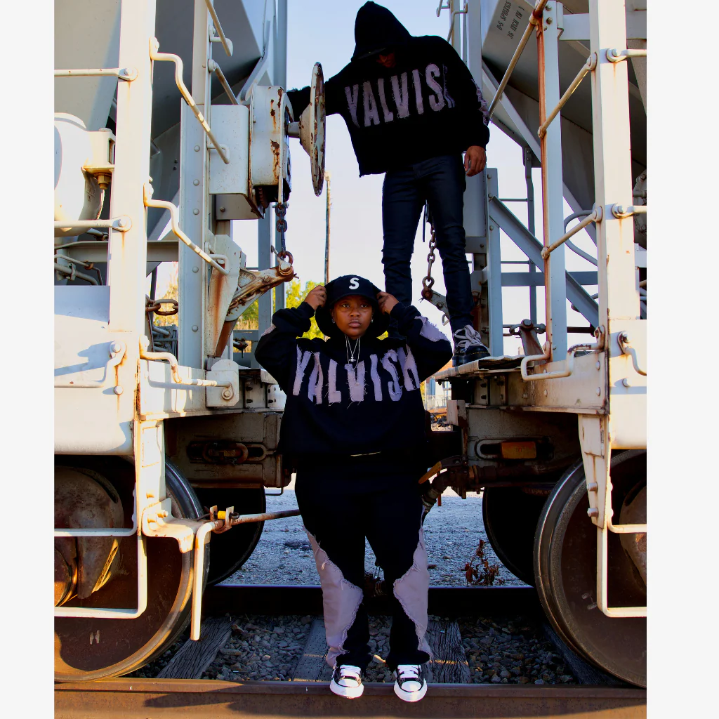 Yalvish Distressed Hoodie (Multiple Color Options) - Image 5
