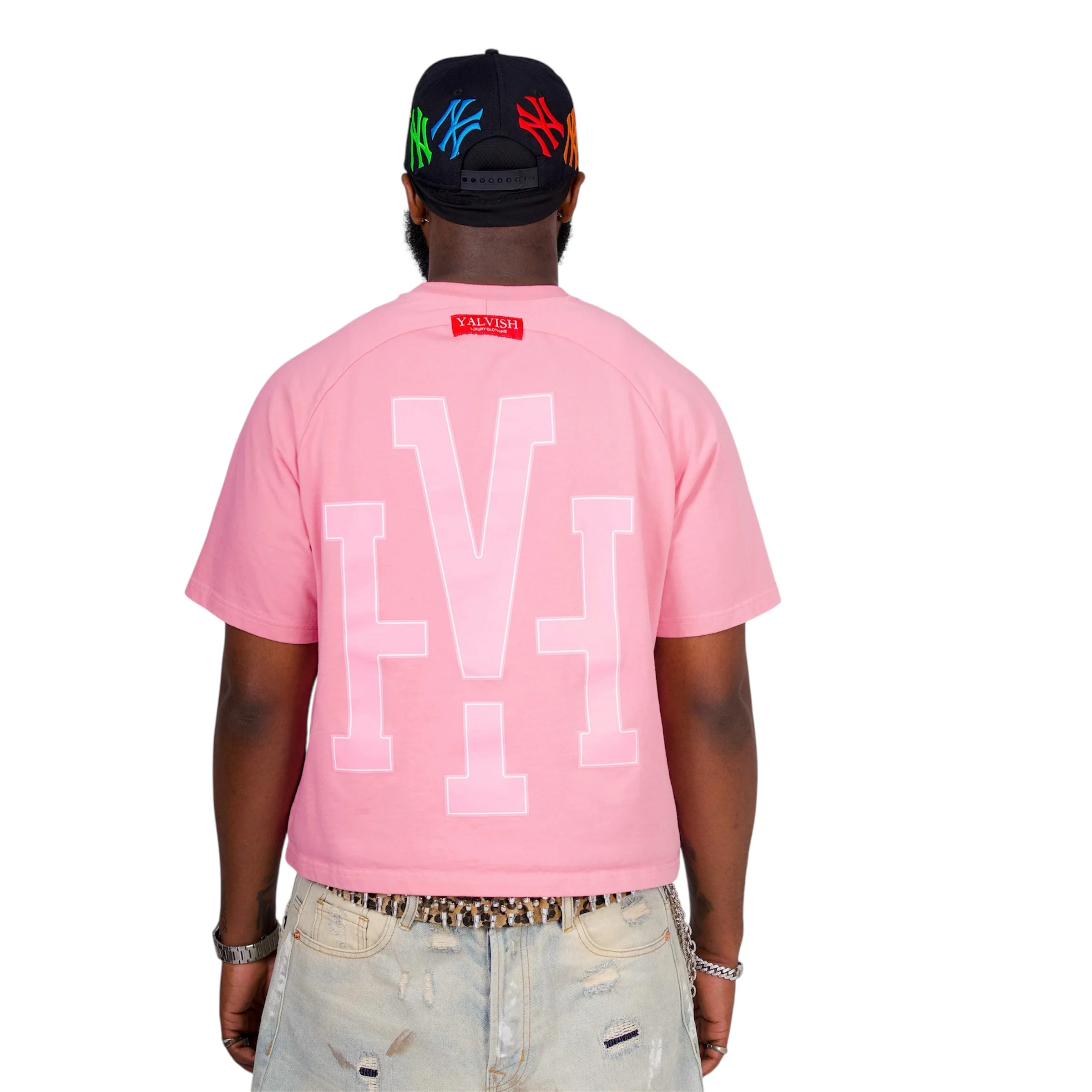 Pink Property Of Yalvish Tee - Image 3